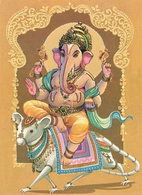 Pin By Ritwick Sawant On Hinduism In Lord Ganesha Paintings