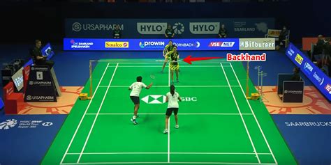 Backhand Serve In Badminton Gain The Upper Hand