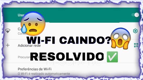 WI FI DESCONECTANDO CAINDO TODA HORA RESOLVIDO YouTube