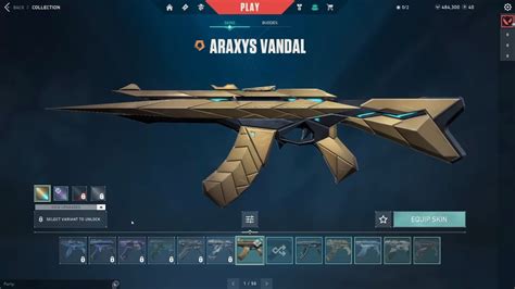 New Araxys Vandal Skin Gameplay Valorant Youtube