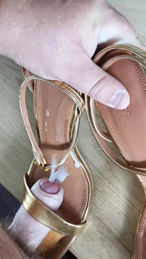 Gold Asos Sandals Fucked And Cummed Gay Cum Tribute Porn Feat The Heel Cummer XHamster