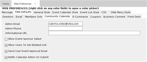 How To Modify Submit An Event Form Recipient MemberClicks Trade