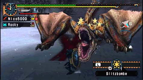 Monster Hunter Freedom Unite Land Der Beben 2 Tigrex 624 Youtube