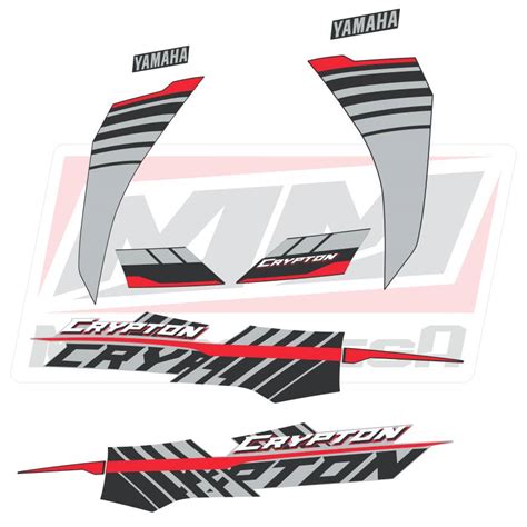 Calcas Sticker Calcomanias Yamaha Crypton