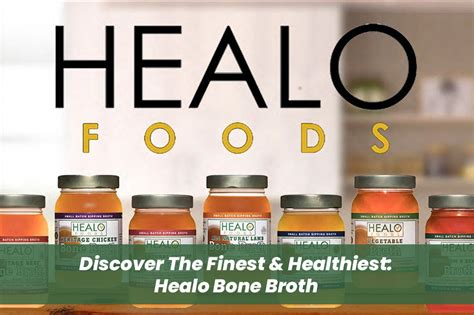 Discover The Finest And Healthiest Healo Bone Broth Healo Foods