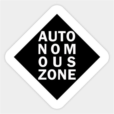 AUTONOMOUS ZONE - Humanism - Sticker | TeePublic