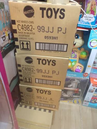 Caja Con Carros Hot Wheels Sellada Letra J Mattel En Venta En Valle De Chalco