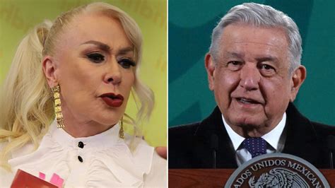 Es Un Acomplejado Laura Zapata Arremete Contra Amlo Y Este La Llama