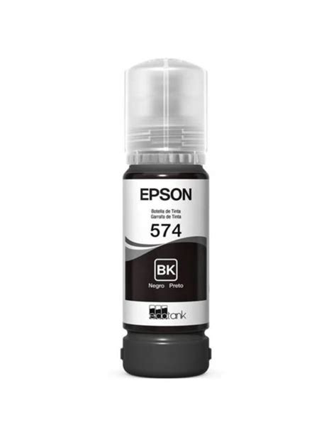 Botella De Tinta Negra Epson T574 65ml T574120 AL