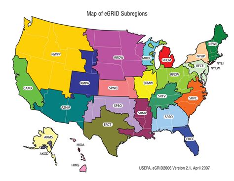 Egrid Sub Regions [25] Download Scientific Diagram