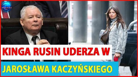 Kinga Rusin uderza w Jarosława Kaczyńskiego sugerującego że Polki