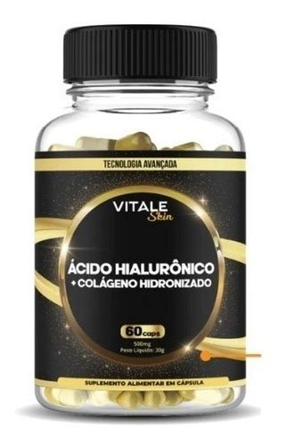 Vitale Skin Colageno Hialuronico Firmeza E Elasticidade