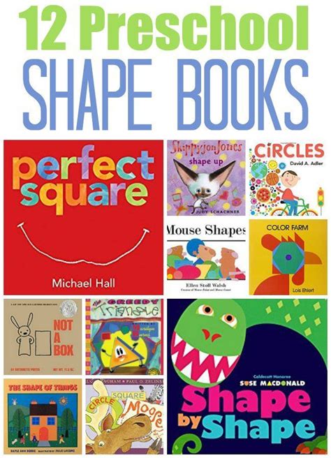 Shape Books For Kindergarten