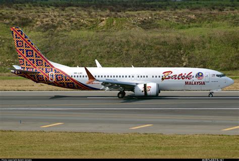 Batik Air Malaysia Boeing Ng Max M Lrc Photo