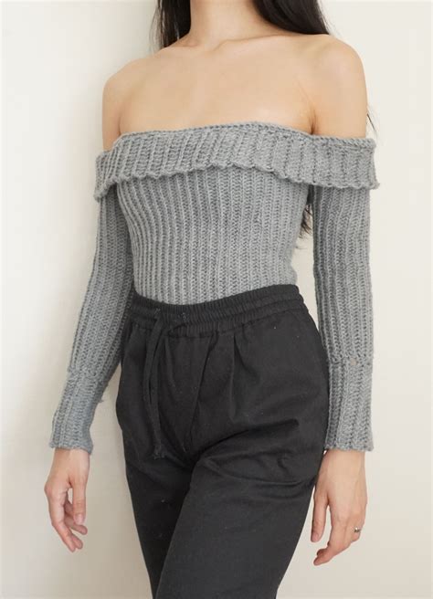 Free Crochet Off The Shoulder Sweater Pattern To Be Honest It Is One Of My Coveted Designs And