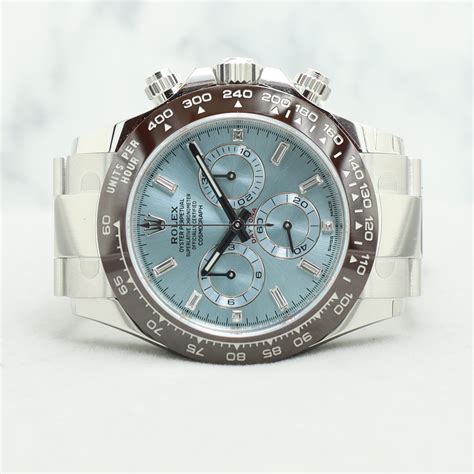 Pre Owned Rolex Daytona Platinum Platona Oyster Watch Exchange