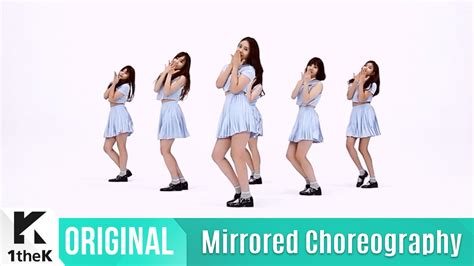 Mirrored Gfriend여자친구navillera Choreography너 그리고 나 거울모드 안무영상