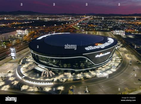 Allegiant Stadium Aerial View Hi Res Stock Photography And Images Alamy