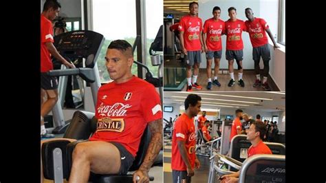 Per Paolo Guerrero Lider El Segundo Entrenamiento En Paraguay Rpp