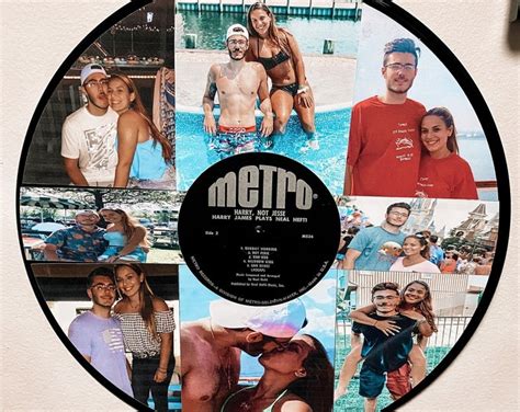 Custom Record Photo Collage - Etsy