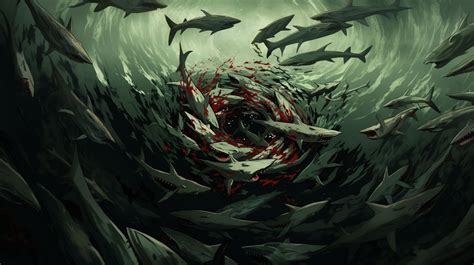 Shark Feeding Frenzy Continues 001 by LowThunders on DeviantArt