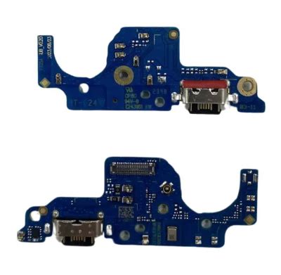 PLACA SUB CONECTOR DE CARGA MOTOROLA MOTO G24 TURBO 1 LINHA X3