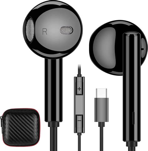 Amazon ACAGET USB C Headphones Wired Earphones For Galaxy S23 FE