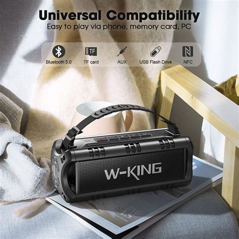 W King D Mini W Portable Speaker Black Price In Pakistan