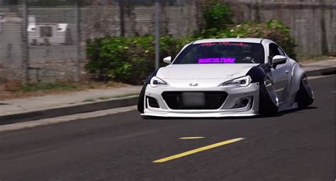 Slammed Subaru Brz Has One Inch Of Ground Clearance Owner Wants It