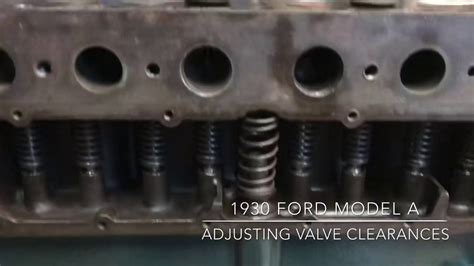 How To Adjust Model A Valve Clearances Youtube