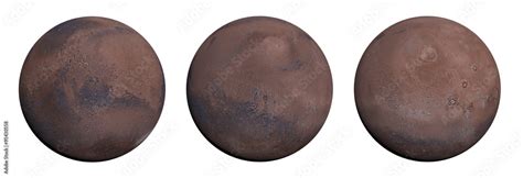 Planet Mars 360 view Stock Illustration | Adobe Stock