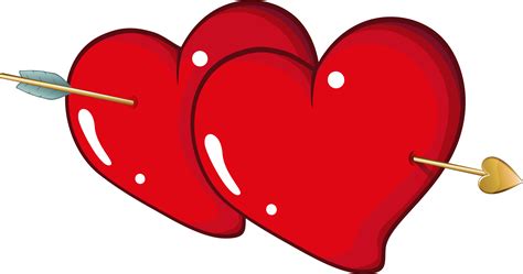 Valentine Heart Png Heart With Arrow Png 2770x1528 Png Clipart