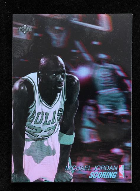 Michael Jordan Upper Deck Award Winner Holograms Aw Scoring