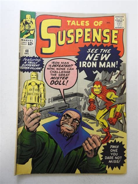 Tales Of Suspense Vg Condition Ink Fc Comic Books Silver