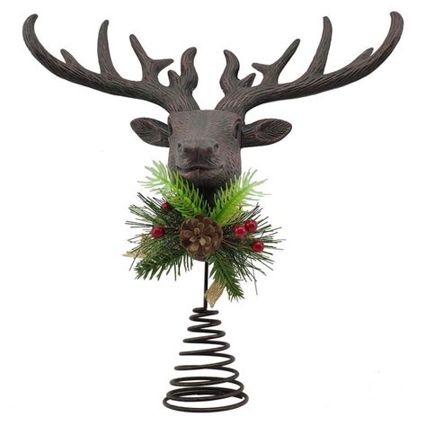 20 Deer Christmas Tree Topper DECOOMO