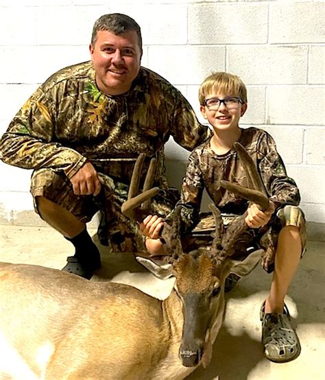 Youth hunter kills 8-point buck in full velvet - Carolina Sportsman