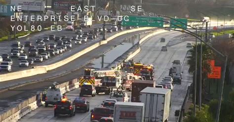 Crash on eastbound I-80 into West Sacramento causing significant delays ...