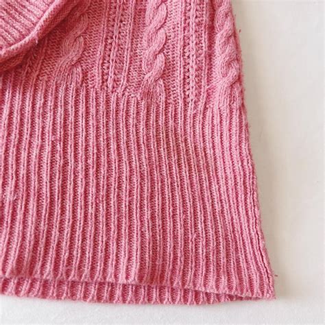 Strawberry Pink Abercrombie And Fitch Cable Knit Depop