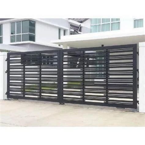 Simple Black Mild Steel Main Gate For Home At Rs Sq Ft In Nagpur