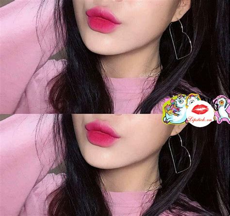 Son Bourjois 05 Son Velvet 05 Olé Flamingo Hồng Fuchsia Cực Hot