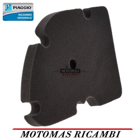 SPUGNA FILTRO ARIA PIAGGIO VESPA GT GTS GTV 125 200 250 300