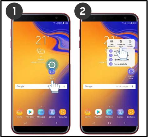 Cómo quitar un acceso directo de mi celular Samsung Haras Dadinco