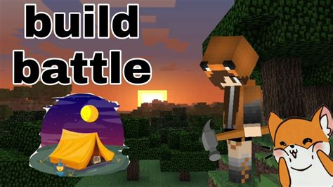 Minecraft Build Battle Tema Acampamento Sera Que Ganhei YouTube