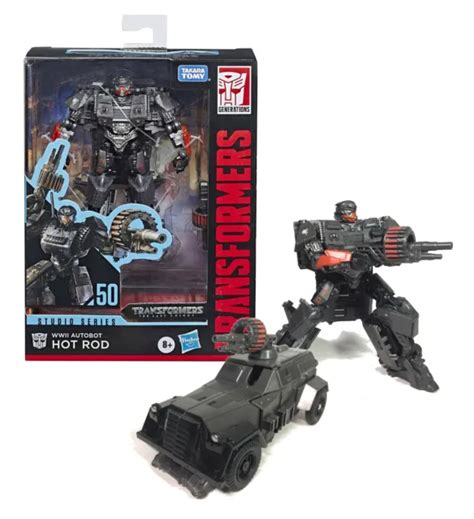 TRANSFORMERS STUDIO SERIES Deluxe WWII Autobot Hot Rod Figure NIB EUR PicClick FR