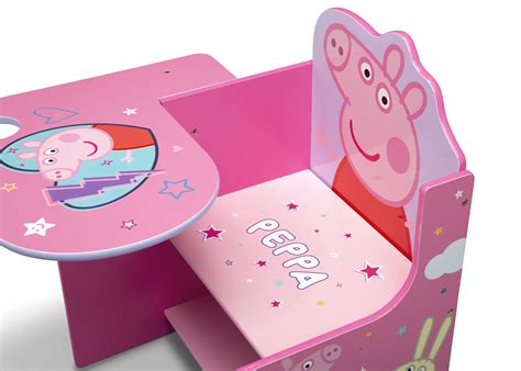 Peppa Pig Chair Desk with Storage Bin | Delta Children