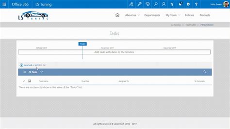 Task Management Tool Ls Intranet