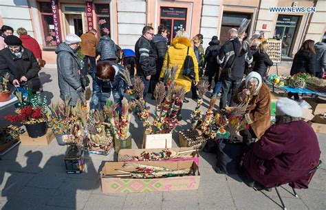 Palm Sunday Marked In Vilnius Lithuania World Chinadaily Cn