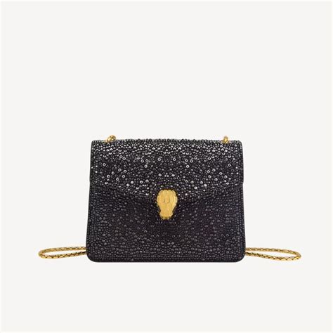 Serpenti Forever Crossbody Bag In Suede