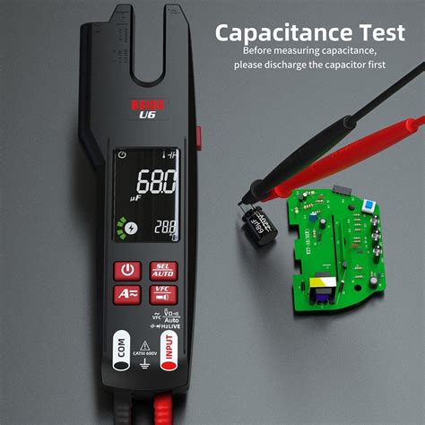 Bside U U Shaped Infrared Thermometer Multimeter