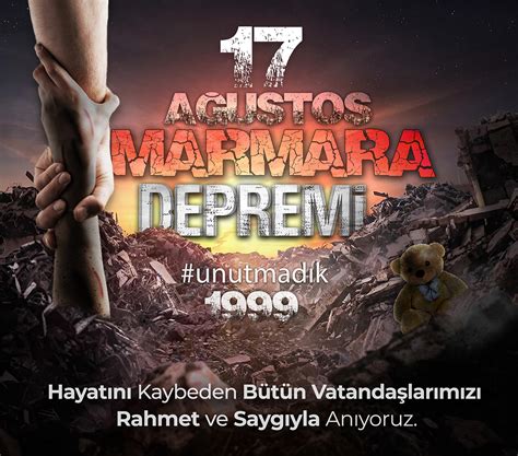 17 Ağustos Marmara Depremi Social Posts 2023 on Behance